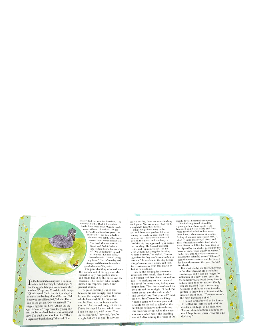GLOBE - My very first fairytales - The ugly duckling - babyböcker - boardbook - 3