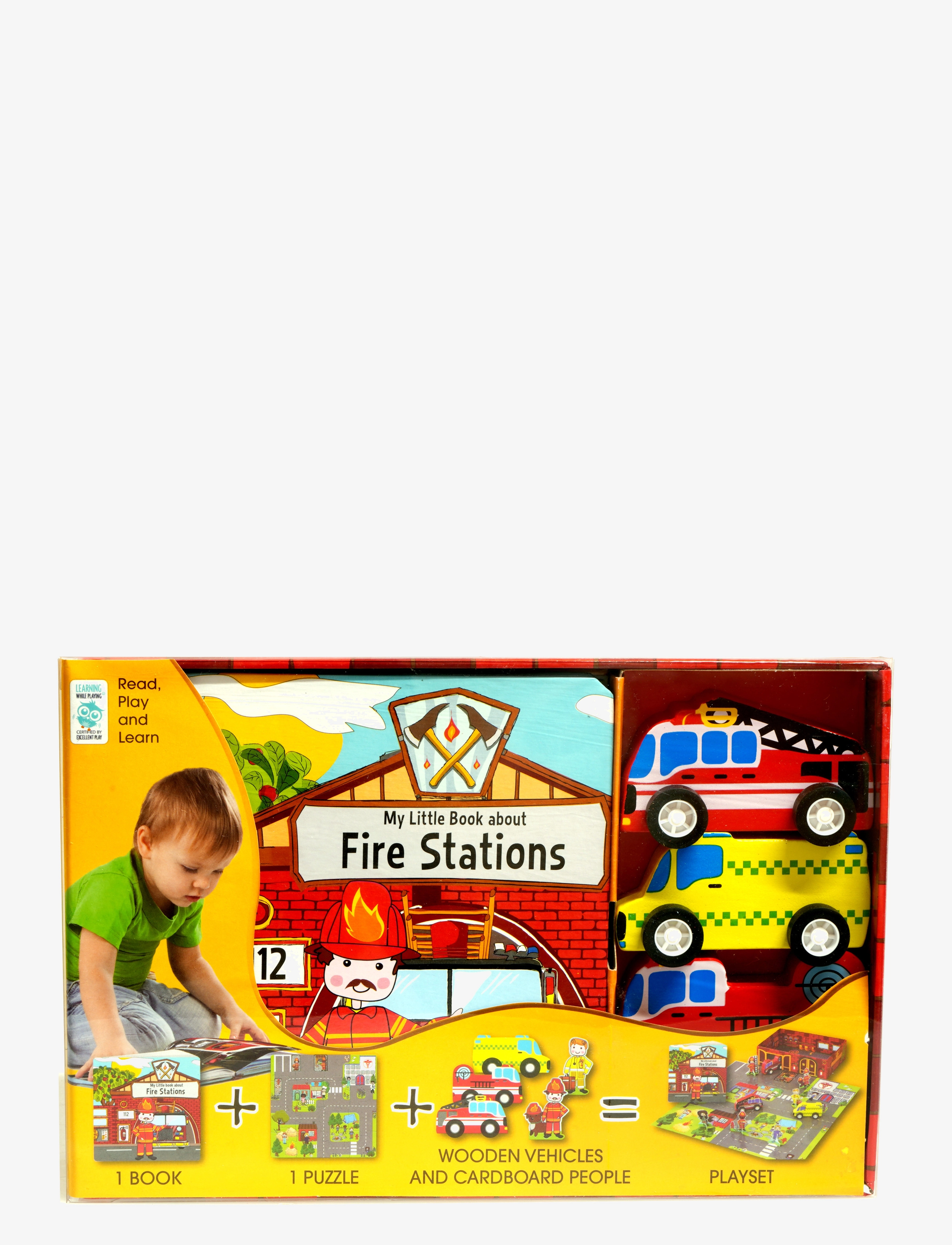 GLOBE mlv - My Little Fire Station, ENGLISH, Yellow, Tegning > Malebøger Og Håndarbejdsbøger, Børn