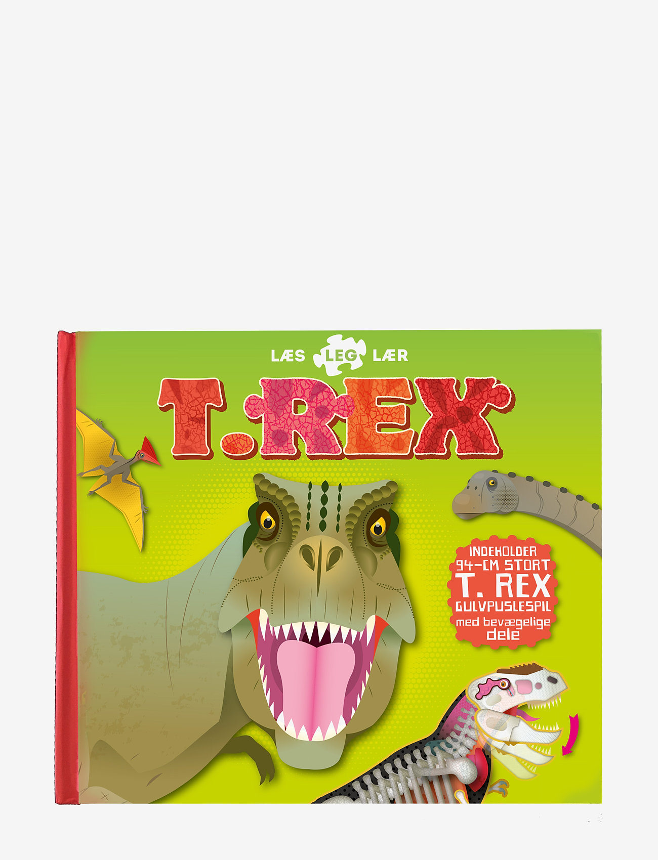 GLOBE - T.Rex Læs leg lær - pædagogiske bøger - children's book - 0