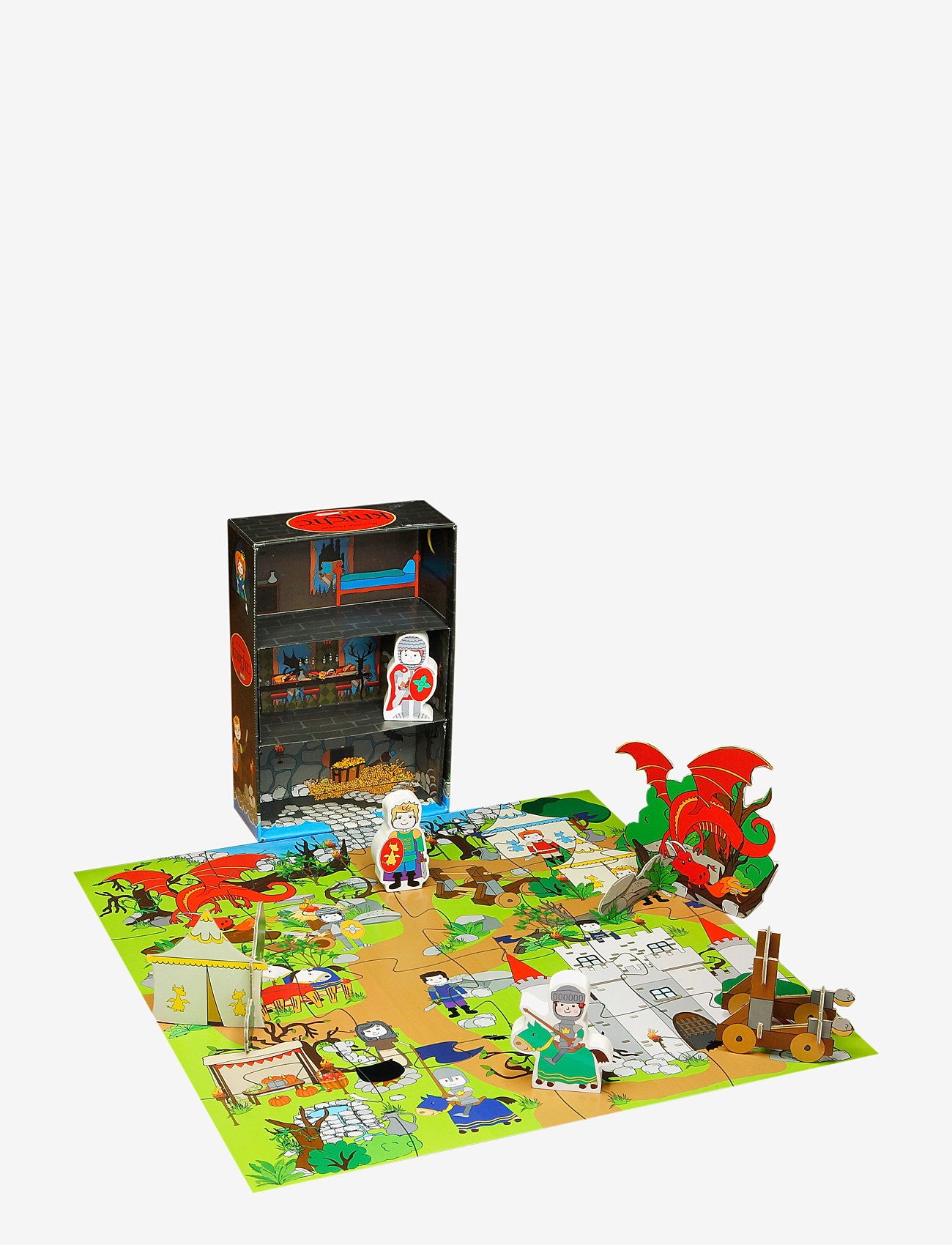 GLOBE - Riddere Min lille eventyrverden - holzpuzzles - box - 1