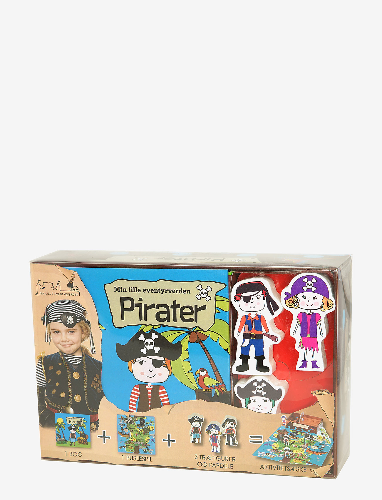GLOBE - Pirater Min lille eventyrverden - klassiske puslespill - box - 0