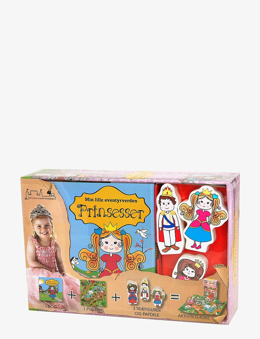 GLOBE - Prinsesser Min lille eventyrverden - classic puzzles - box - 0
