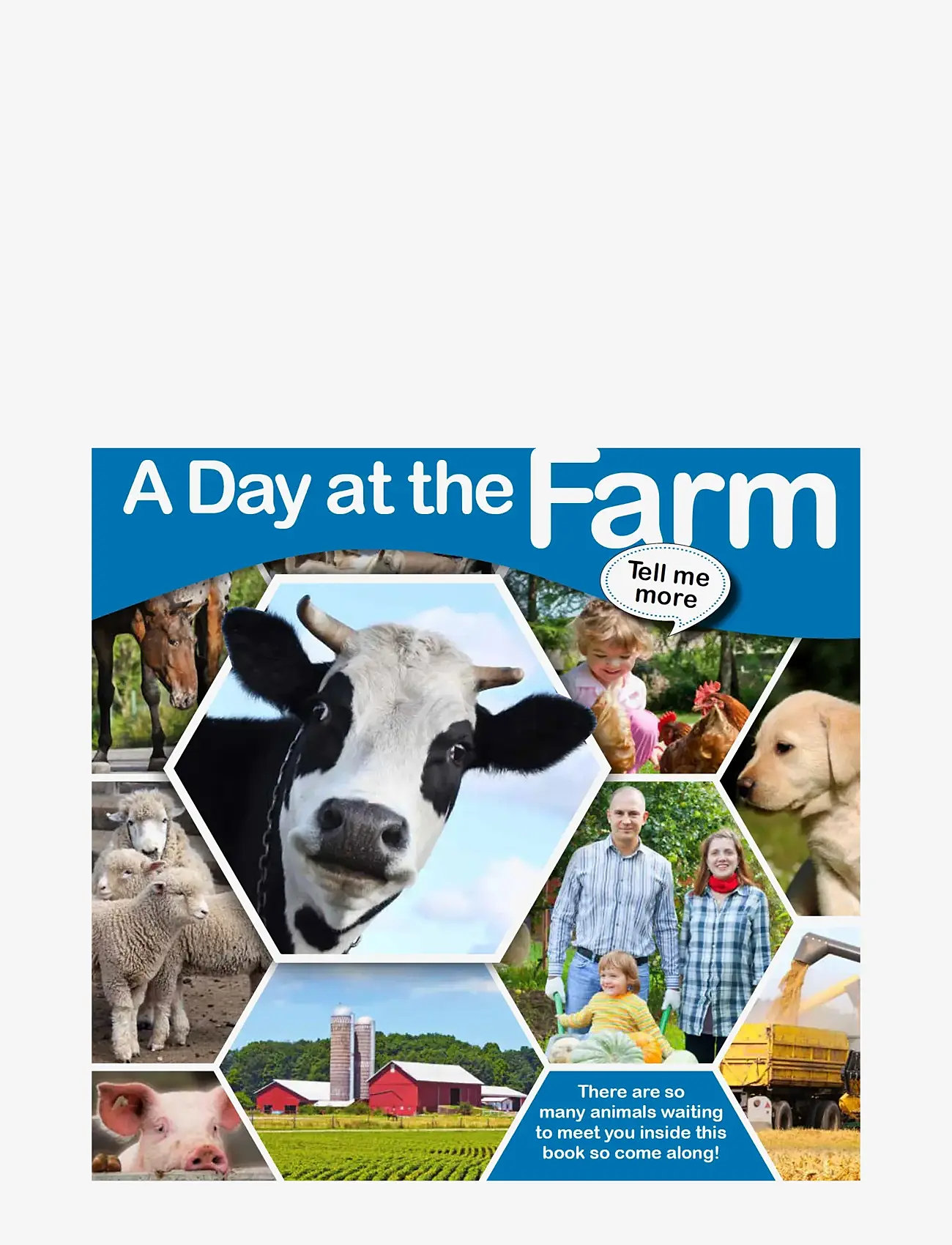 GLOBE - Tell me more - A Day  at the Farm - educational books - children's book - 0
