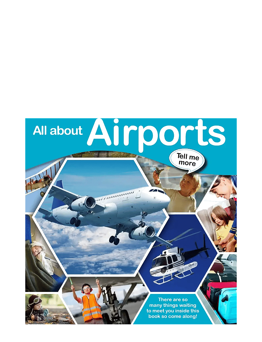 GLOBE - Tell me more - All about Airports - pedagogiska barnböcker - children's book - 0