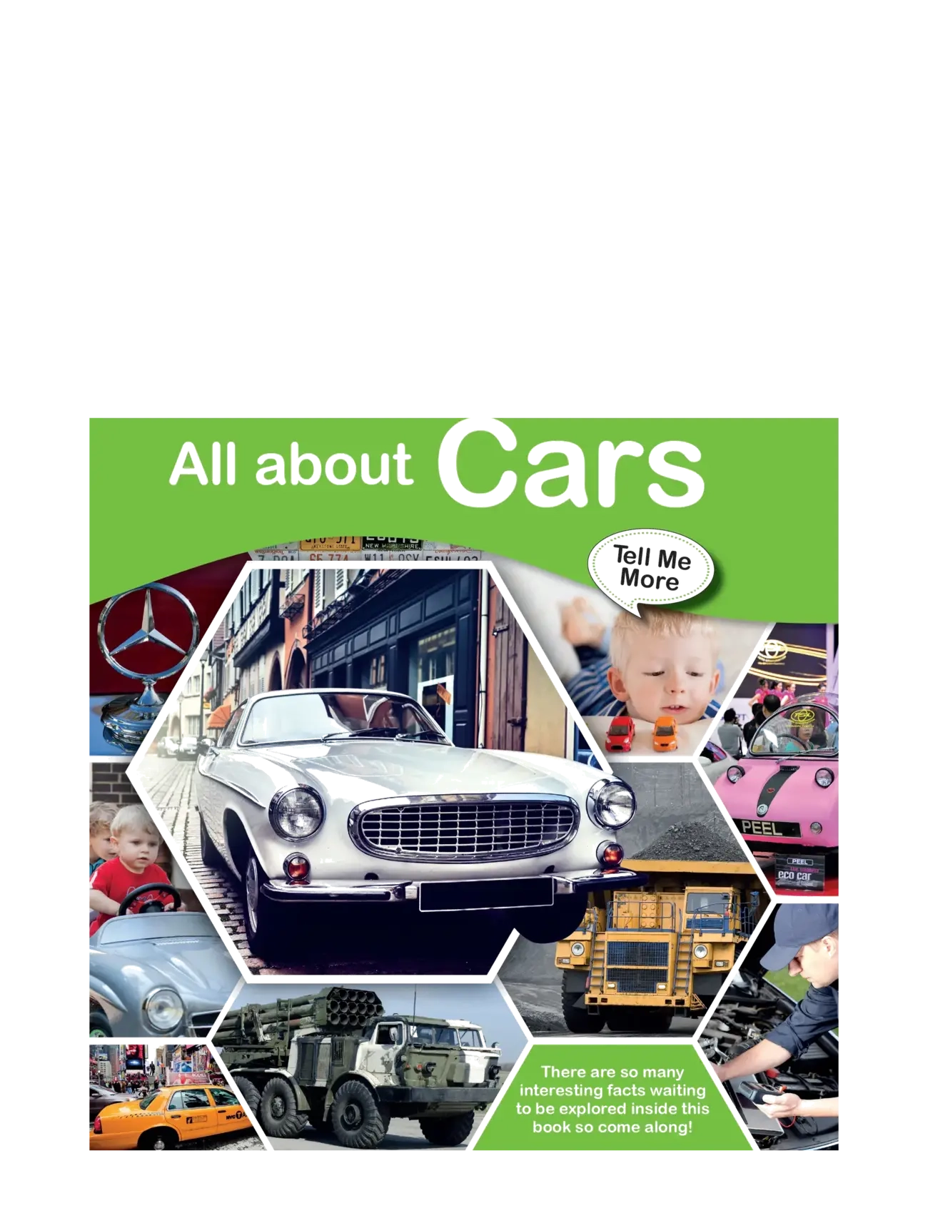 GLOBE Tell me more - All about Cars - Julklappar till barn - CHILDREN'S BOOK / multi