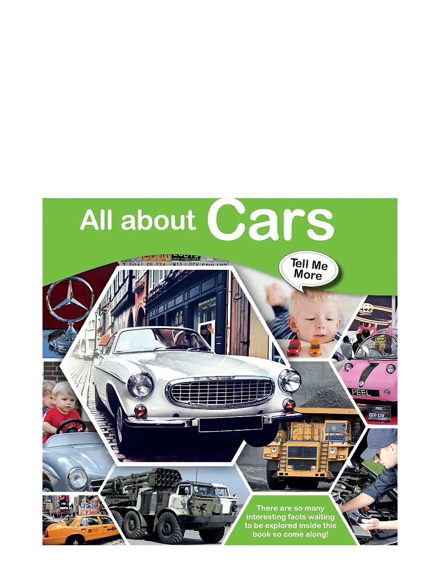 GLOBE - Tell me more - All about Cars - pedagogiska barnböcker - children's book - 0
