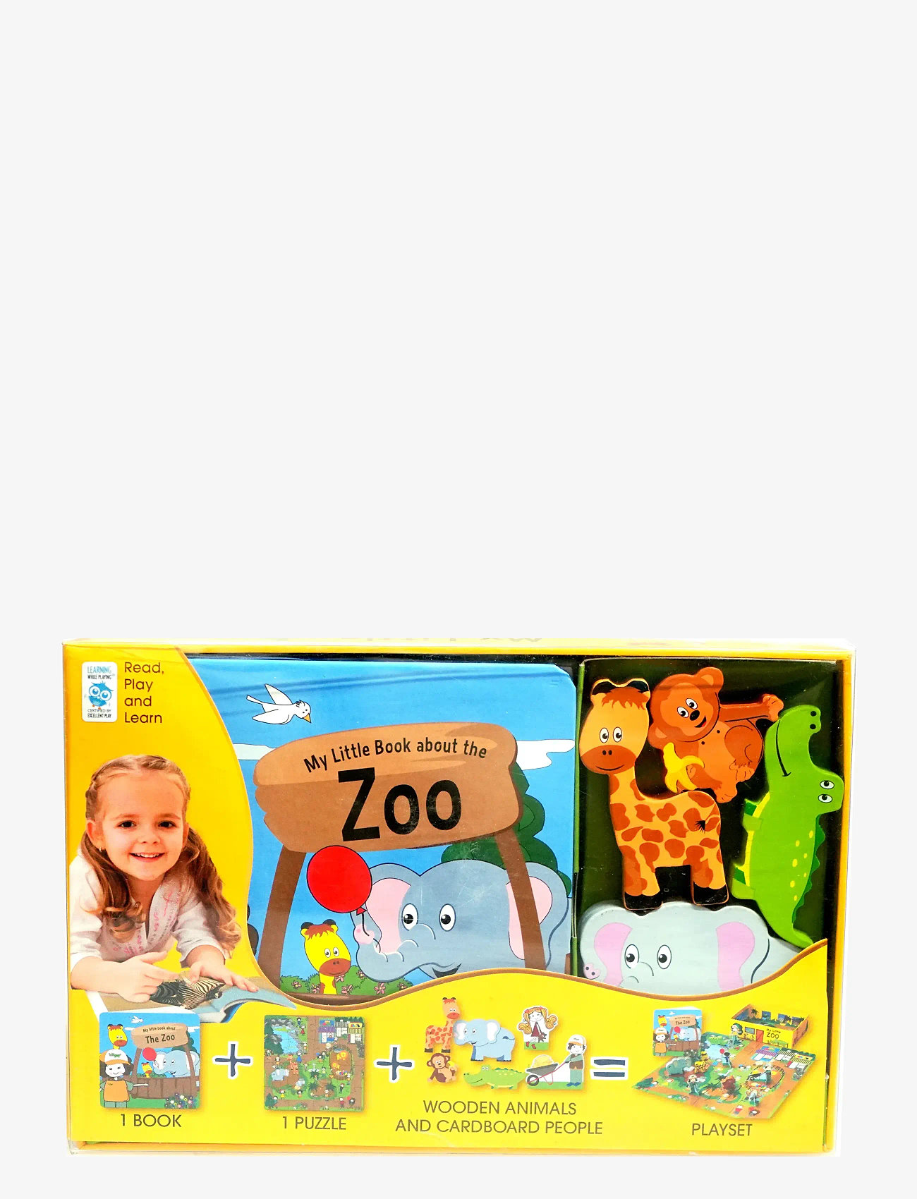 GLOBE - My Little Zoo - Aktivitetsæske - educational books - box - 0