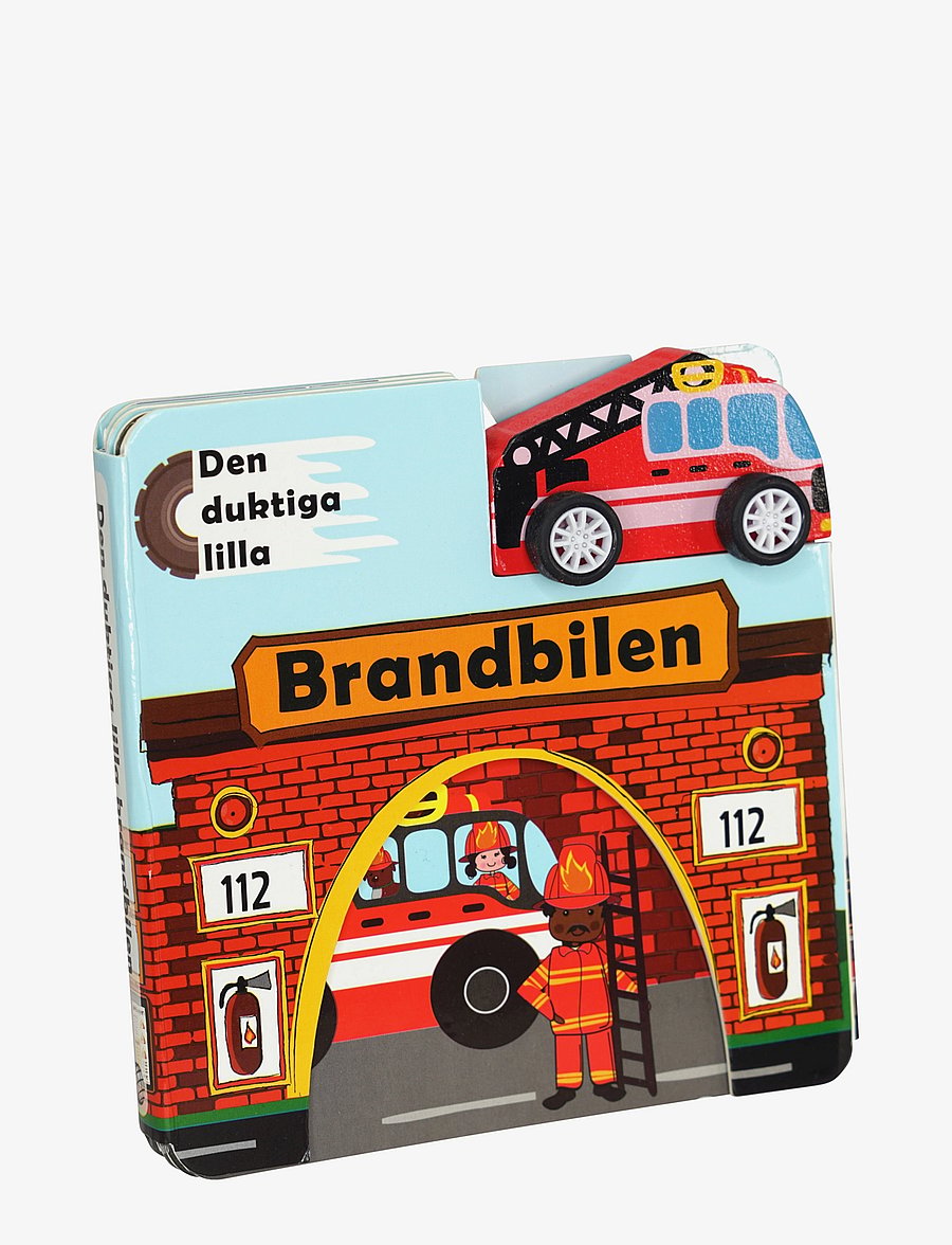 GLOBE - Den duktiga lilla brandbilen - babyböcker - boardbook - 0