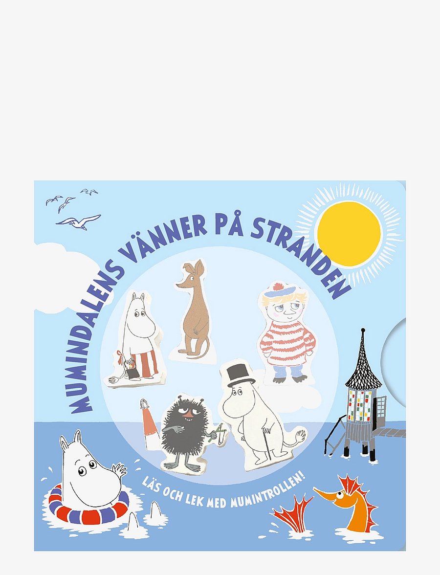 GLOBE - Mumindalens Vänner på stranden - story books - boardbook - 0