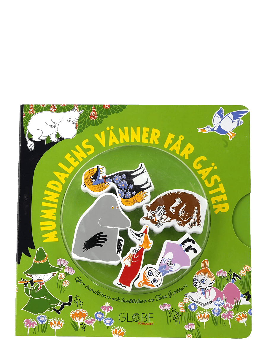 GLOBE - Mumindalens vänner får gæster - tarinakirjat - boardbook - 0