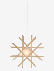 Globen Lighting - Christmas Star Lea - ziemassvētku lampiņas - nature/white - 2
