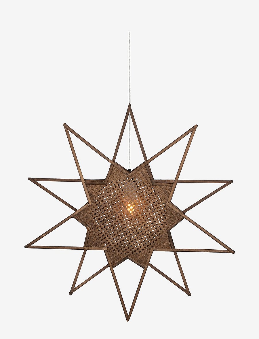Globen Lighting - Christmas Star Karin 70 - brown - 0