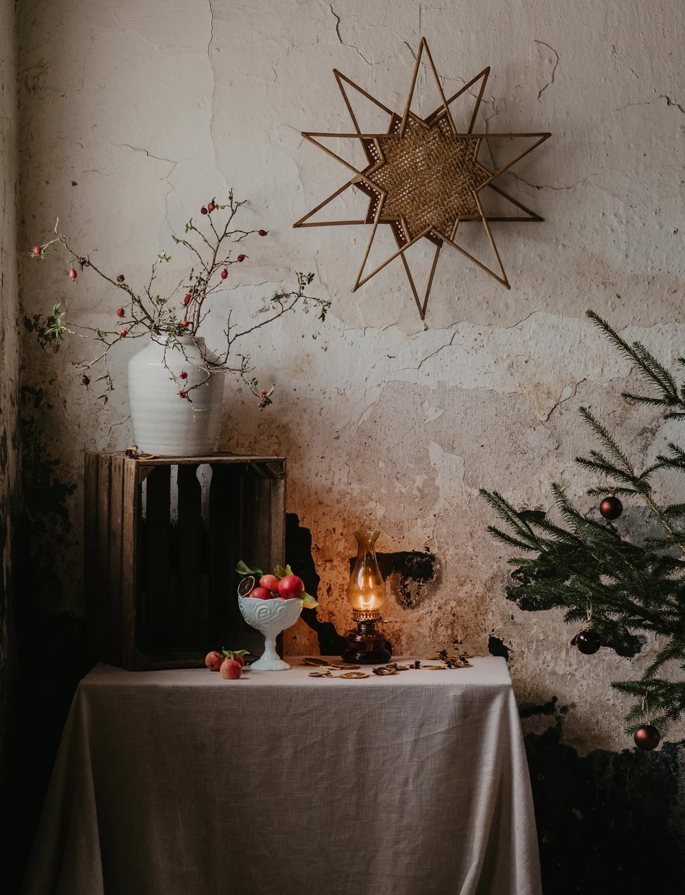 Globen Lighting - Christmas Star Karin 70 - tähetuled - brown - 1