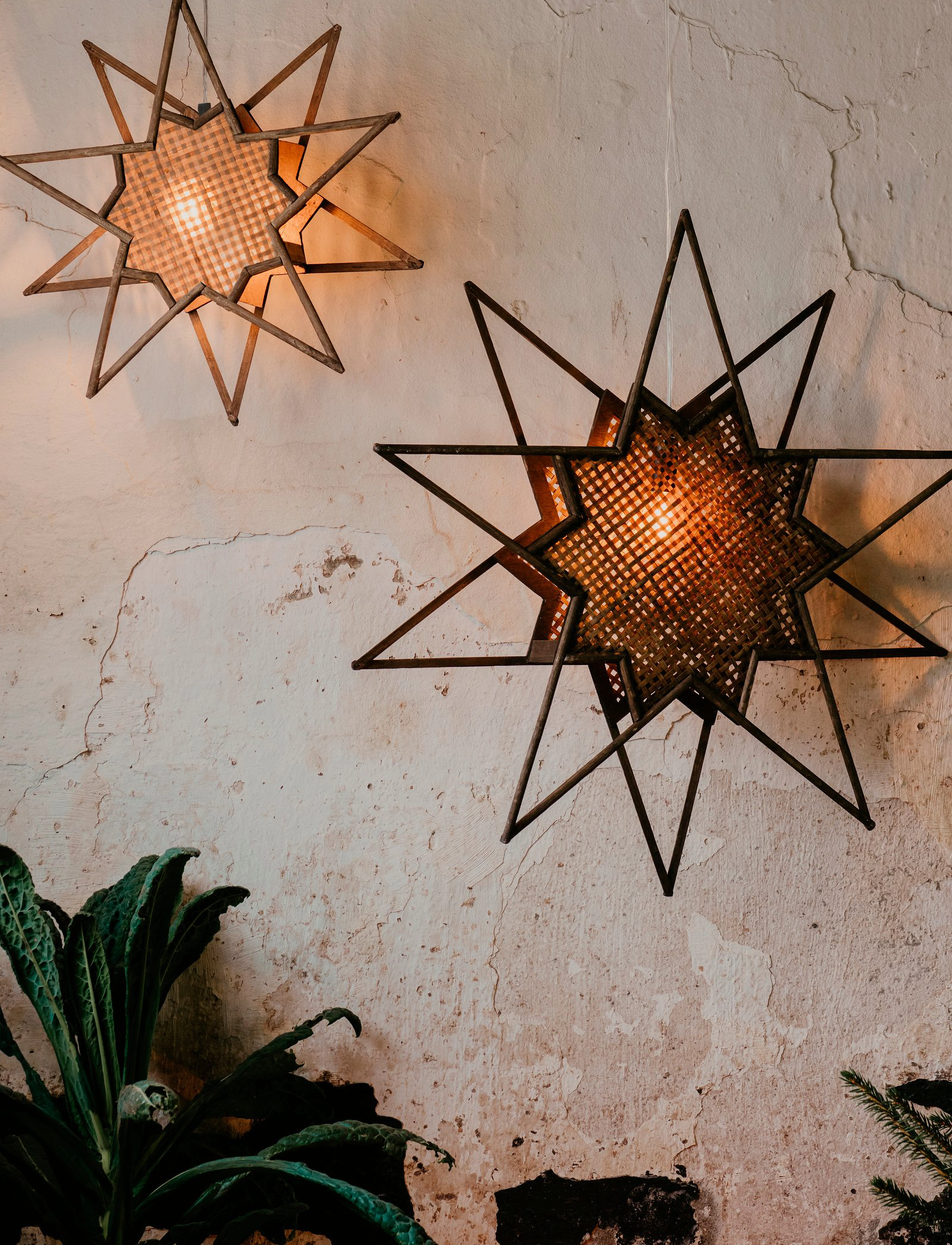 Globen Lighting - Christmas Star Karin 70 - brown - 3