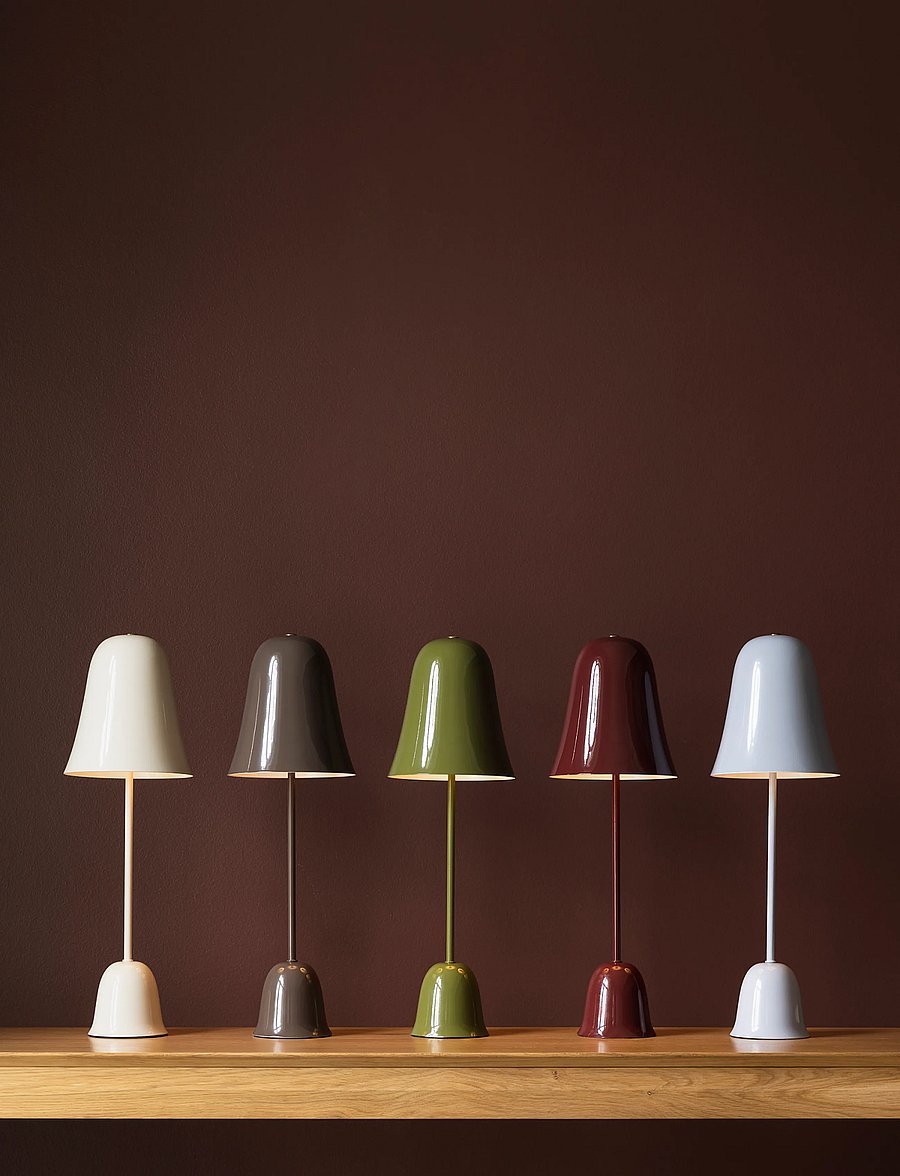 Globen Lighting - Table lamp Blåklockan 16 Ivory - schreibtisch- & tischlampen - mocha - 0