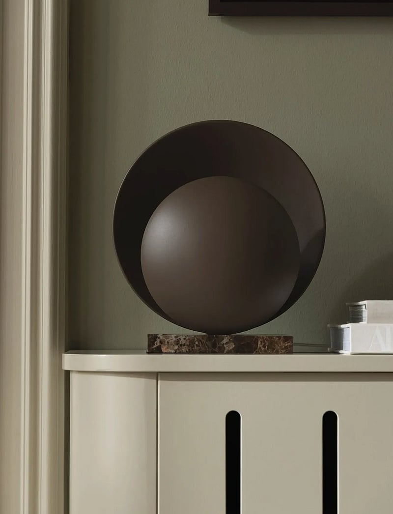 Globen Lighting - Table lamp Orbit Mocha/brown marble - laualambid - mocha/ brown marble - 3