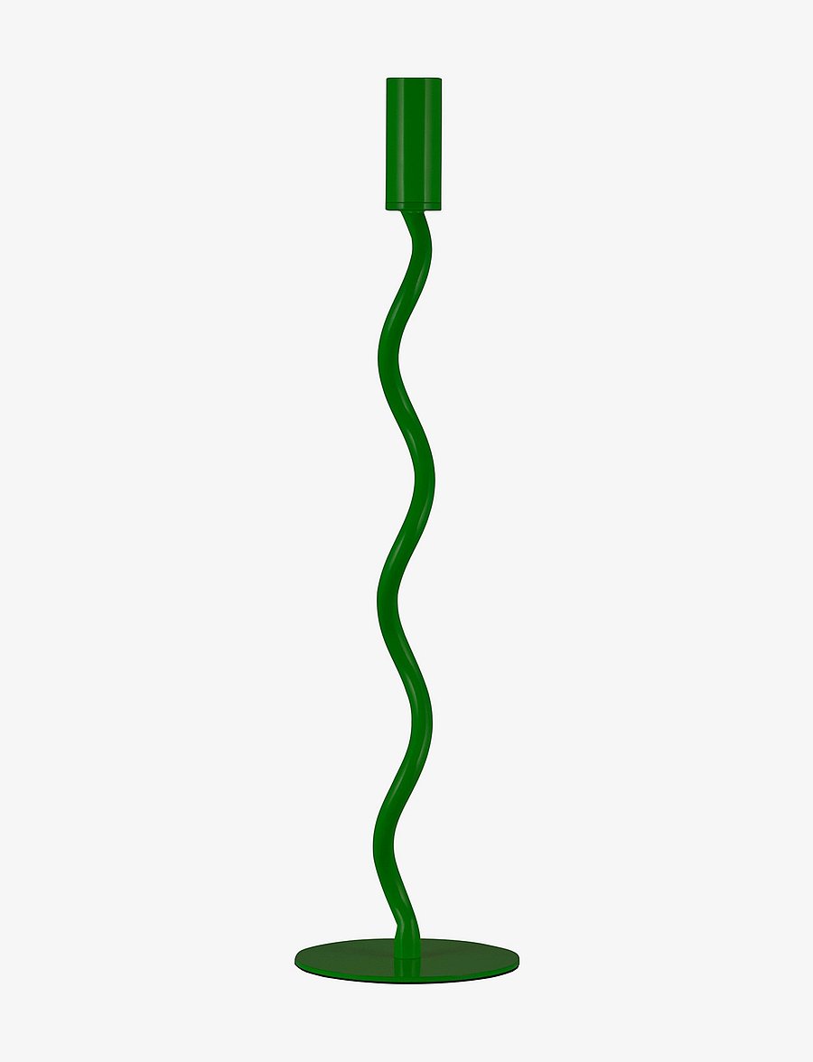 Globen Lighting - Table Lamp Base Twist 50 Yellow - schreibtisch- & tischlampen - green - 1