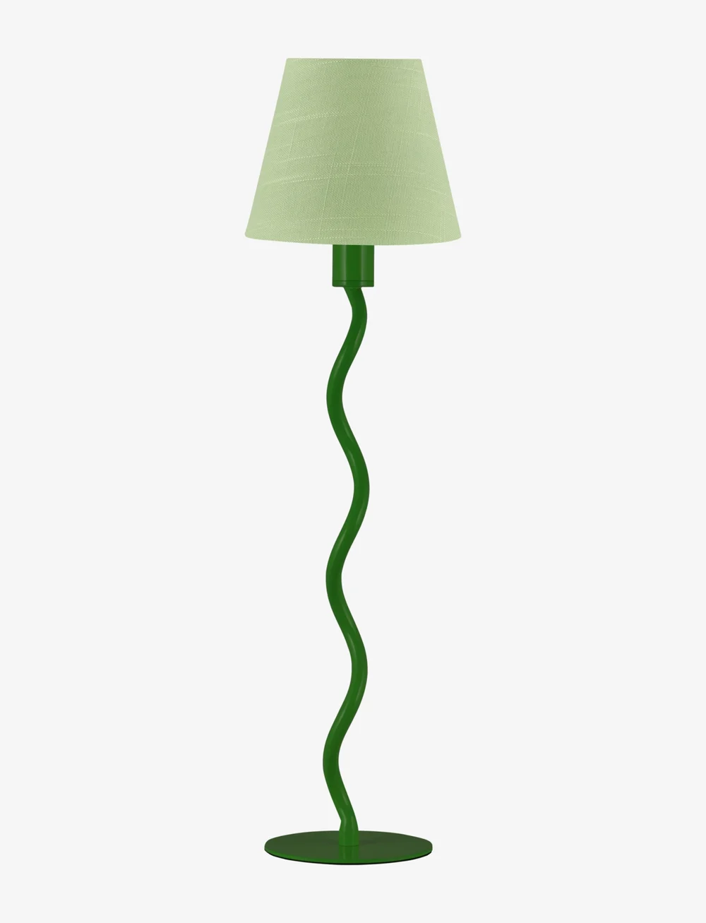 Globen Lighting - Table Lamp Base Twist 50 Green - laualambid - green - 1