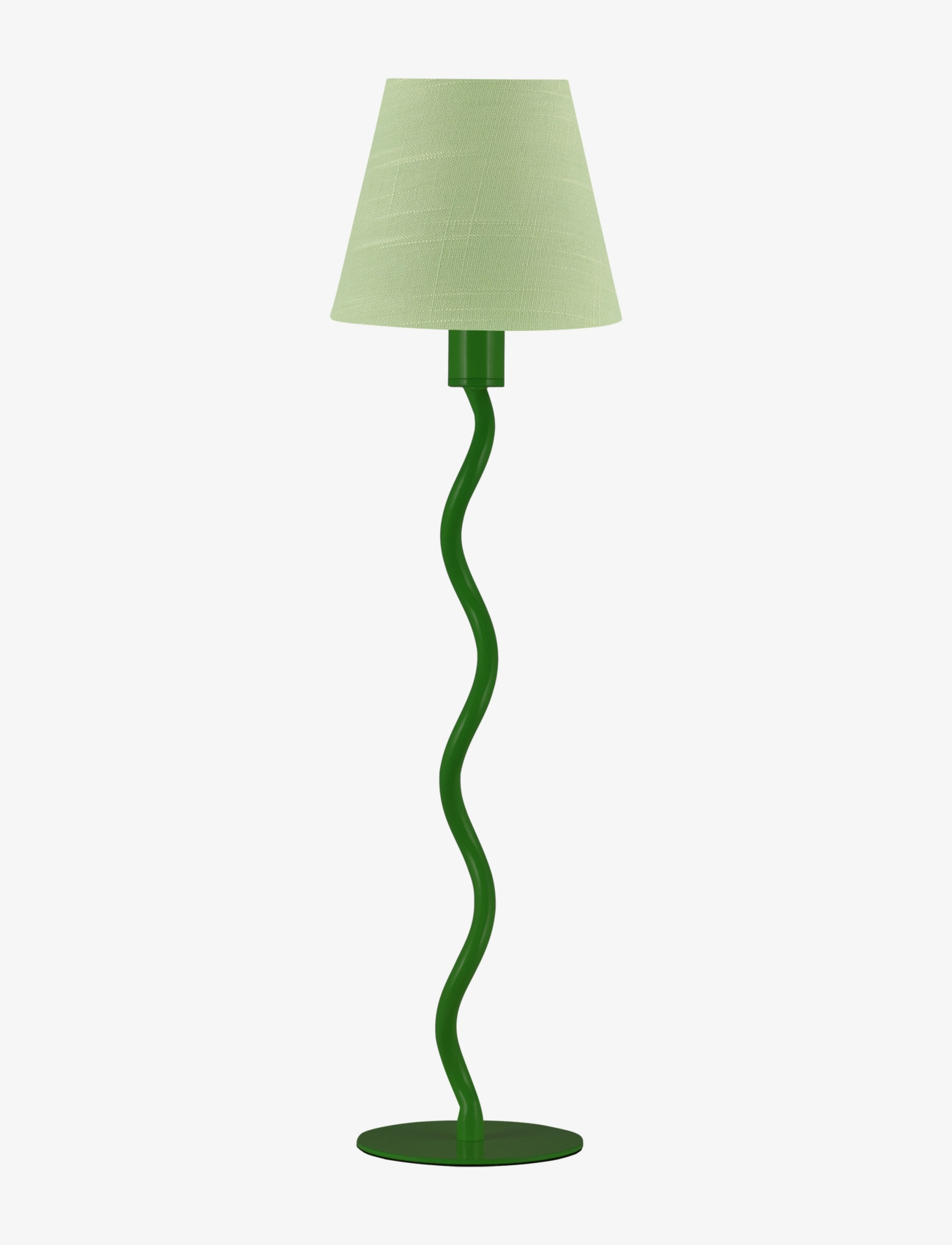 Globen Lighting - Table Lamp Base Twist 50 Black - bordlamper - green - 2