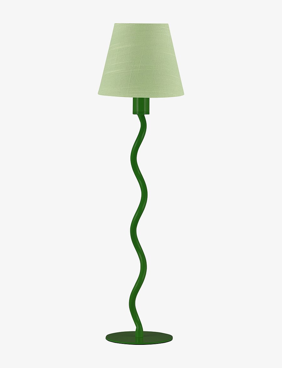 Globen Lighting - Table Lamp Base Twist 50 Yellow - schreibtisch- & tischlampen - green - 2