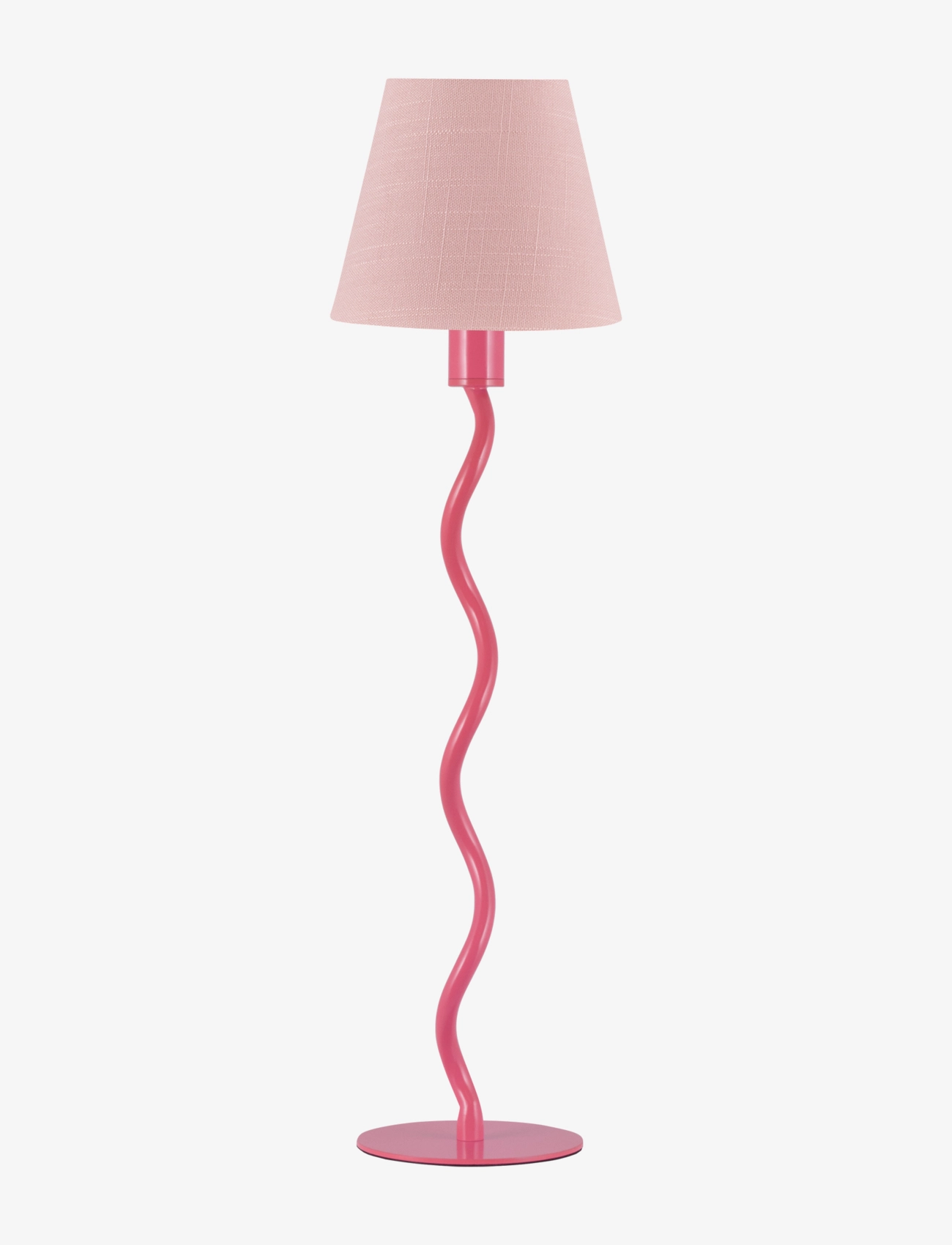 Globen Lighting - Table Lamp Base Twist 50 Black - schreibtisch- & tischlampen - pink - 2