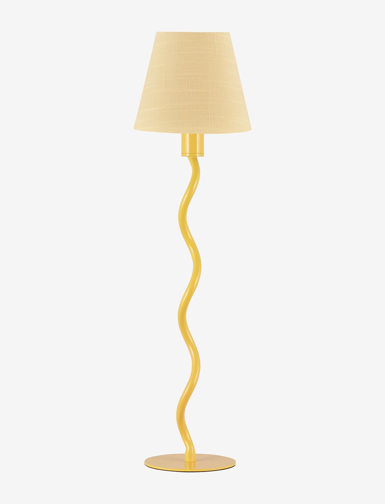 Globen Lighting - Table Lamp Base Twist 50 Green - schreibtisch- & tischlampen - yellow - 1