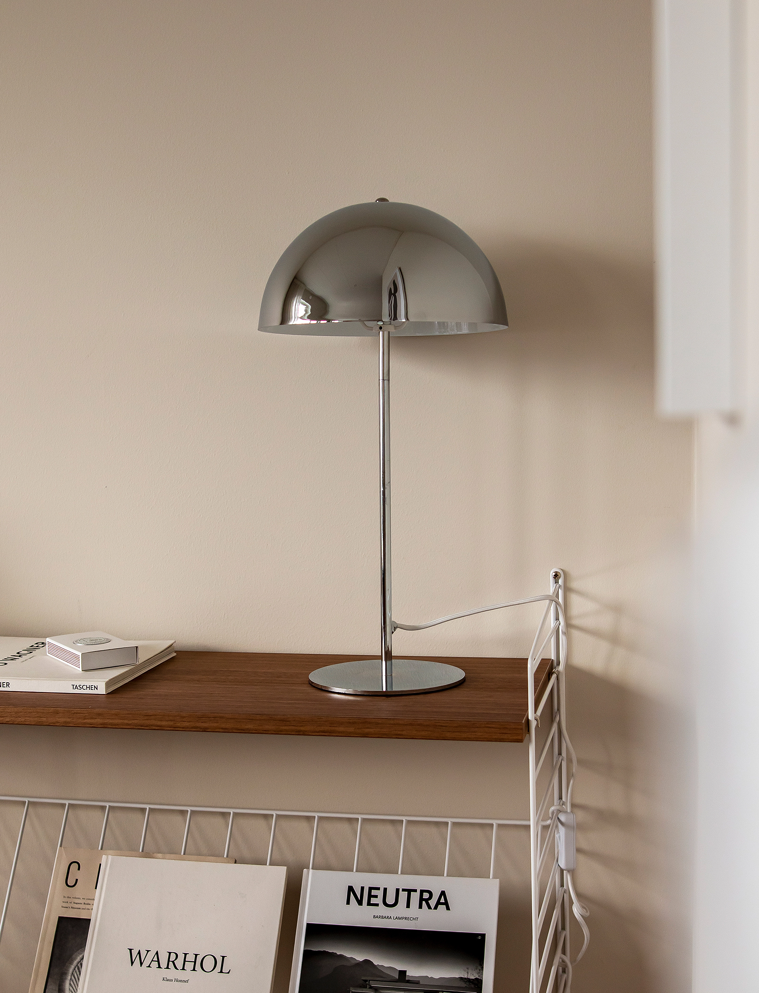 Globen Lighting Bordlampe Icon 25, One Size, Silver, Lamper > Bordlamper, Unisex