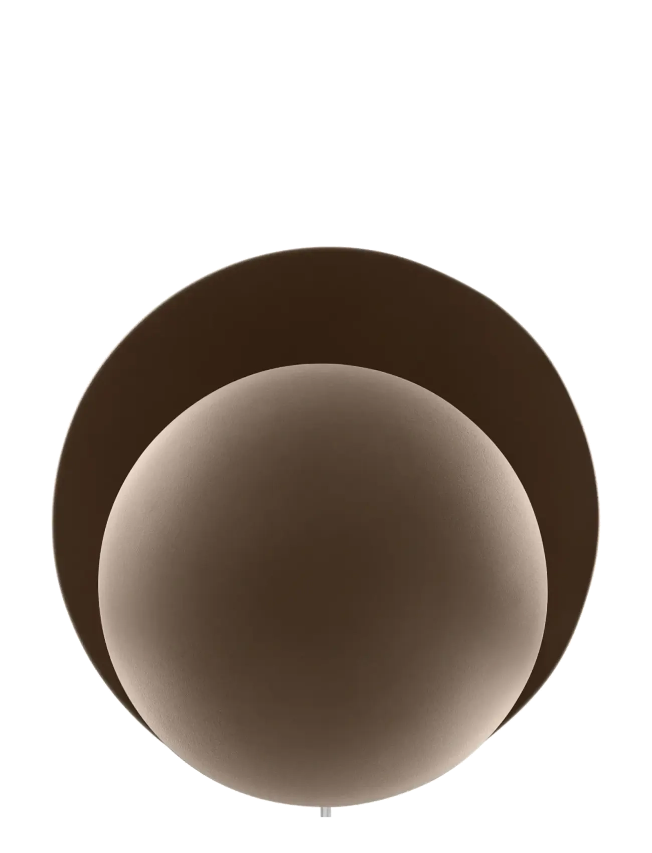 Globen Lighting Wall Lamp Orbit Mocha, Bordlampe, Brun, Str: 30X18X30CM