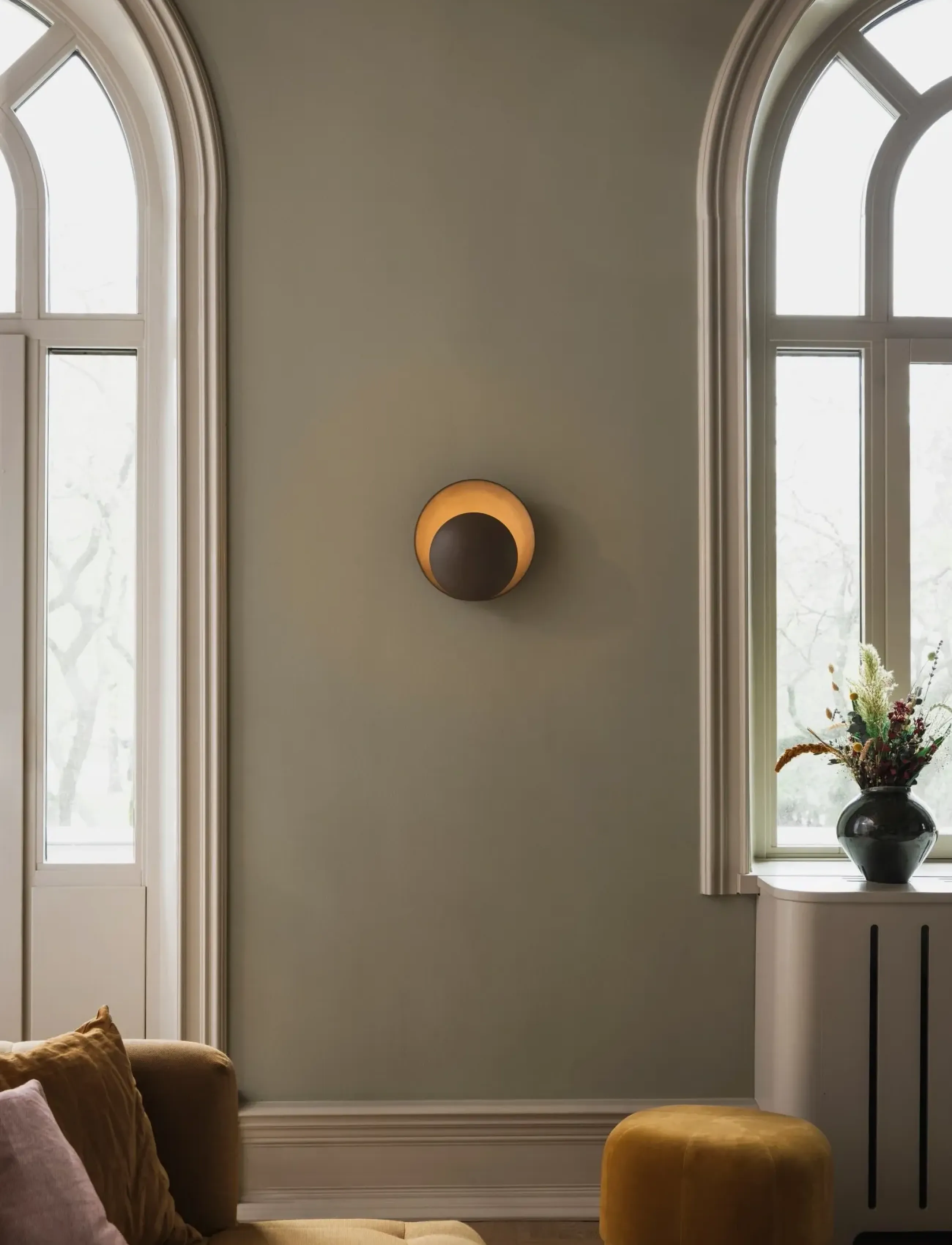 Globen Lighting Wall Lamp Orbit Mocha, 30X18X30 cm, Lamps, Braun - Table Homeware