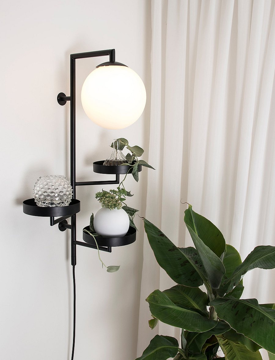 Globen Lighting - Wall Lamp Astoria - seinalambid - black - 3