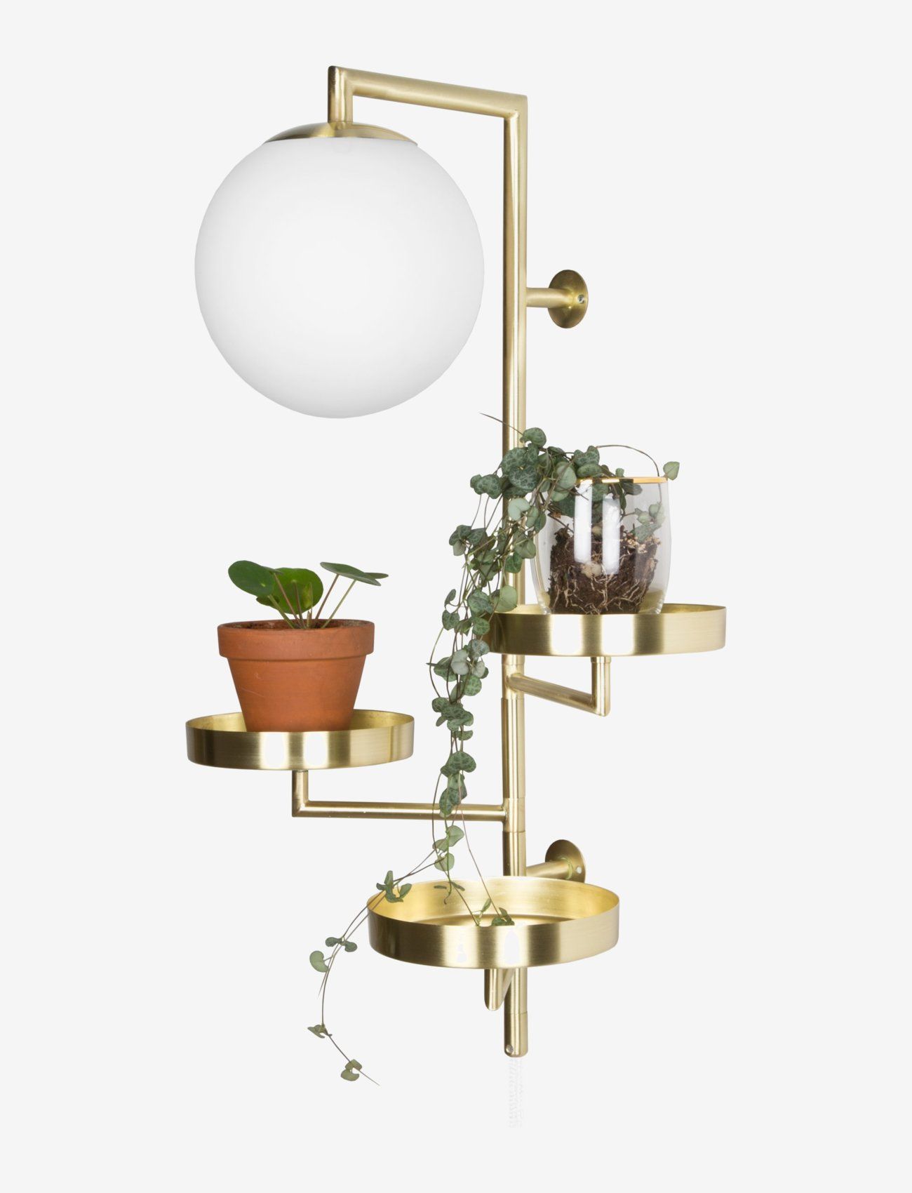 Globen Lighting - Wall Lamp Astoria - osta hinna alusel - brushed brass - 0