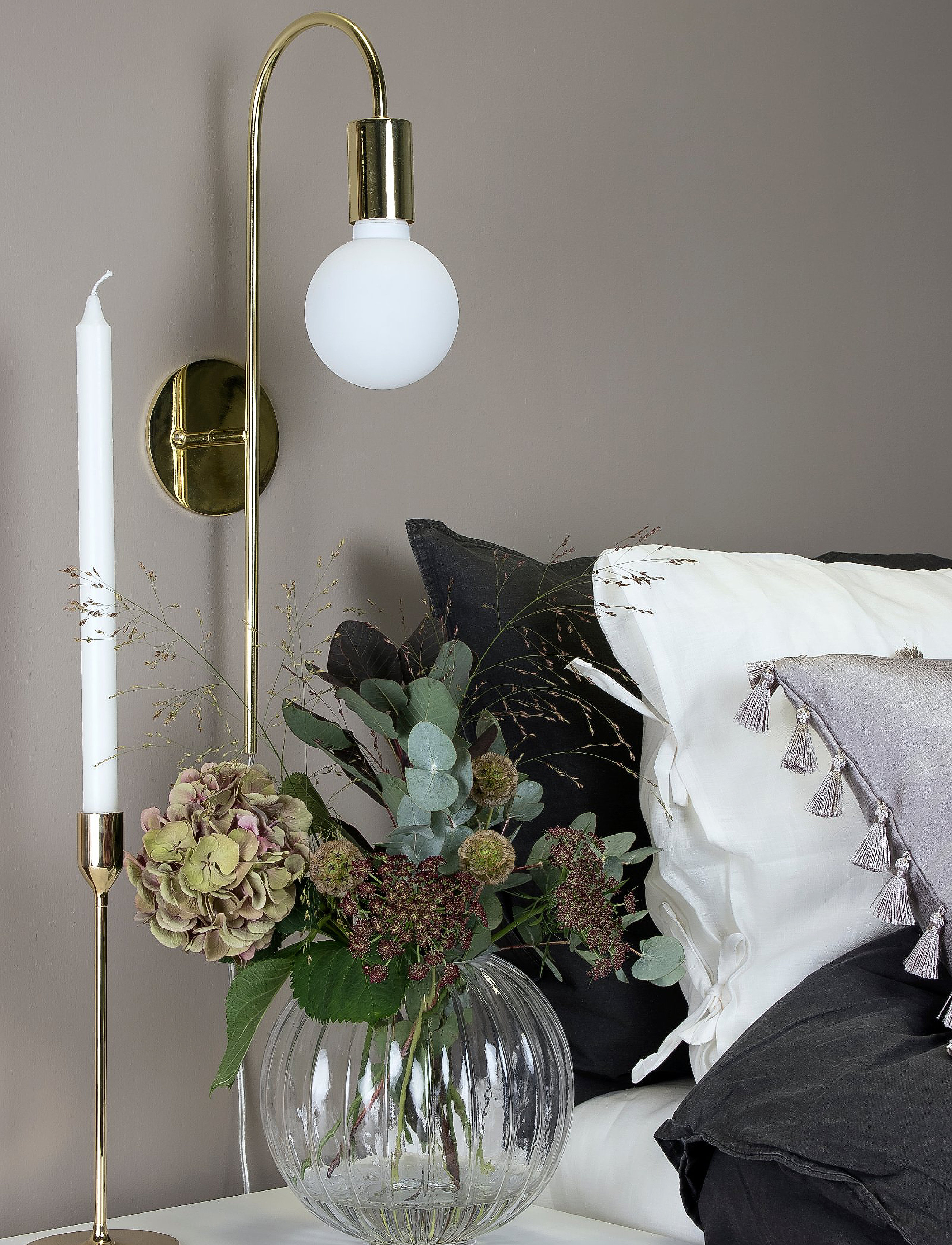 Globen Lighting - Wall Lamp Grace - vegglamper - brass - 3