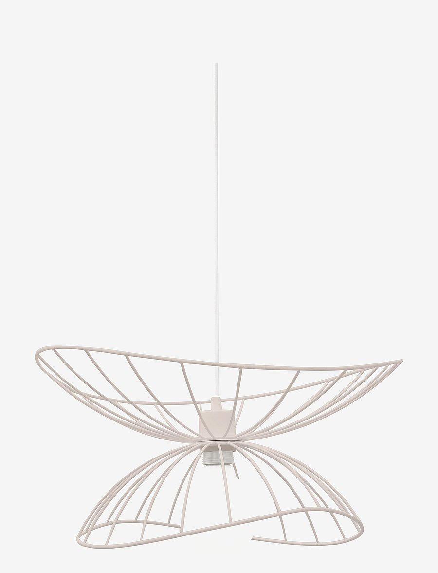 Globen Lighting - Pendant Ray - rippvalgustid - beige - 2