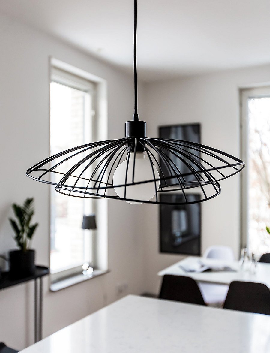 Globen Lighting - Pendant Ray - rippvalgustid - black - 5