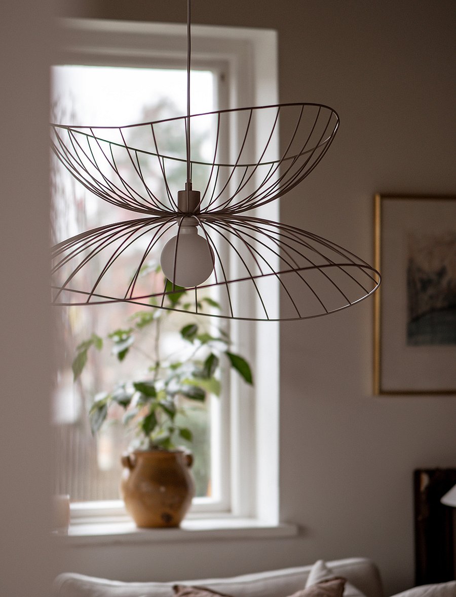 Globen Lighting - Pendant Ray 70 - pendellampen - beige - 3