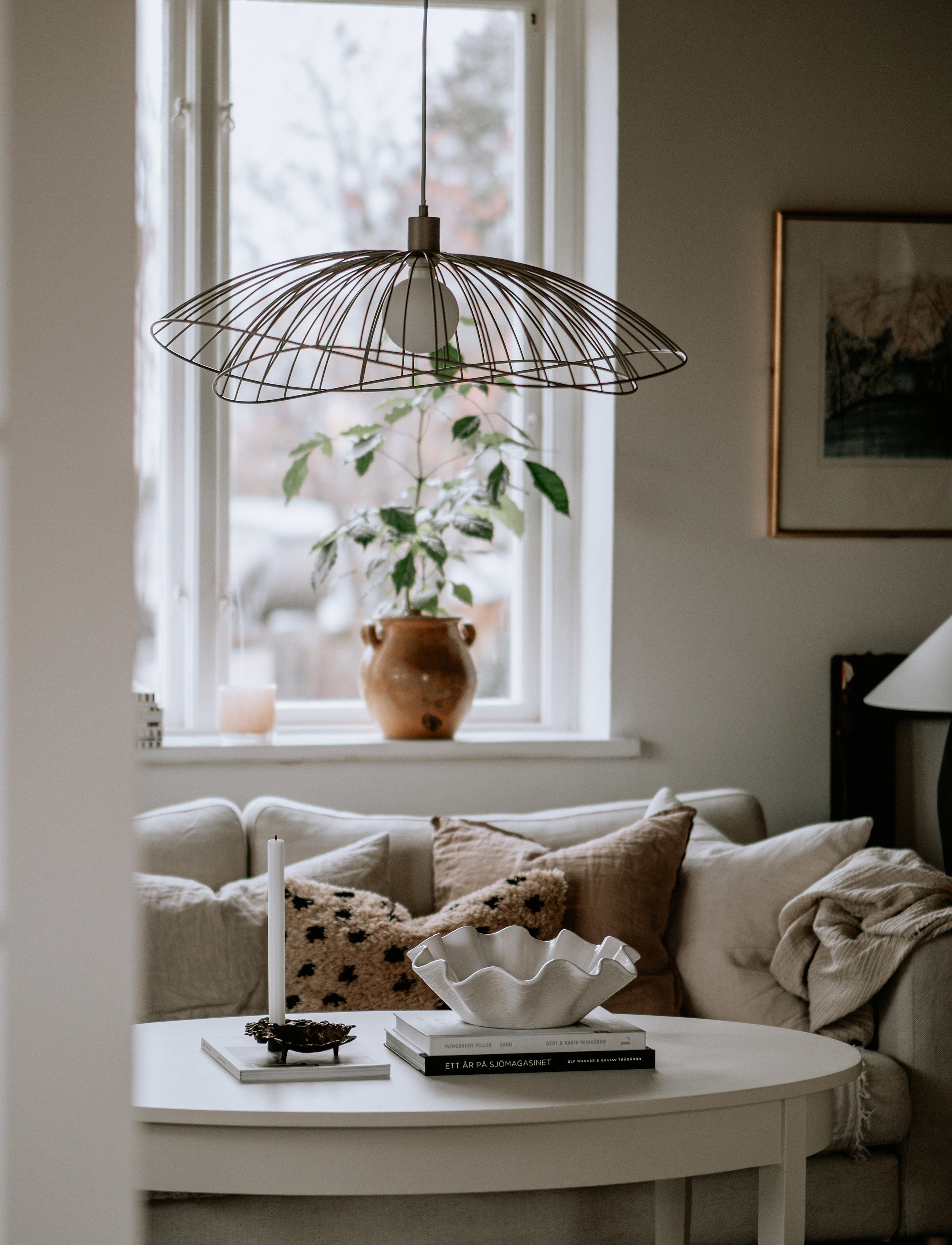 Globen Lighting - Pendant Ray 70 - pendellampen - beige - 4