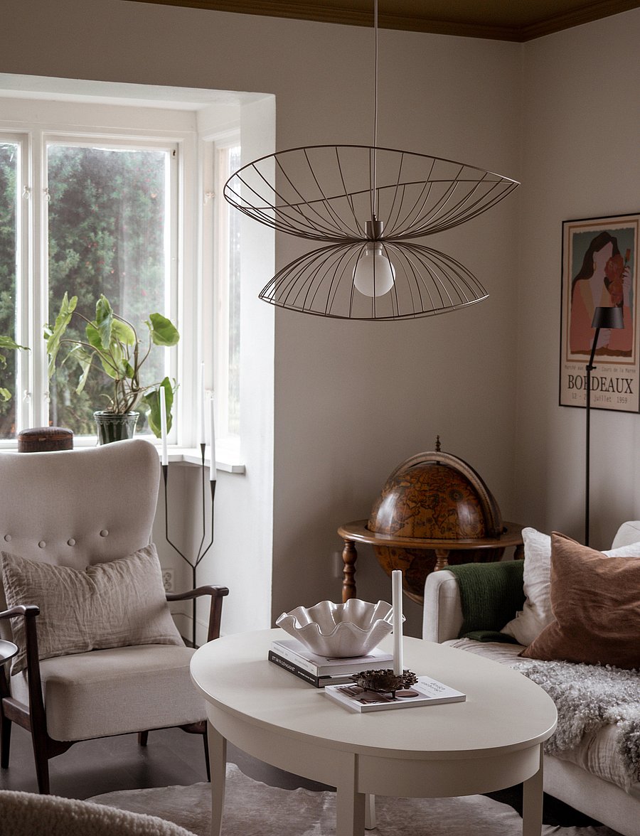 Globen Lighting - Pendant Ray 70 - pendellampen - beige - 5