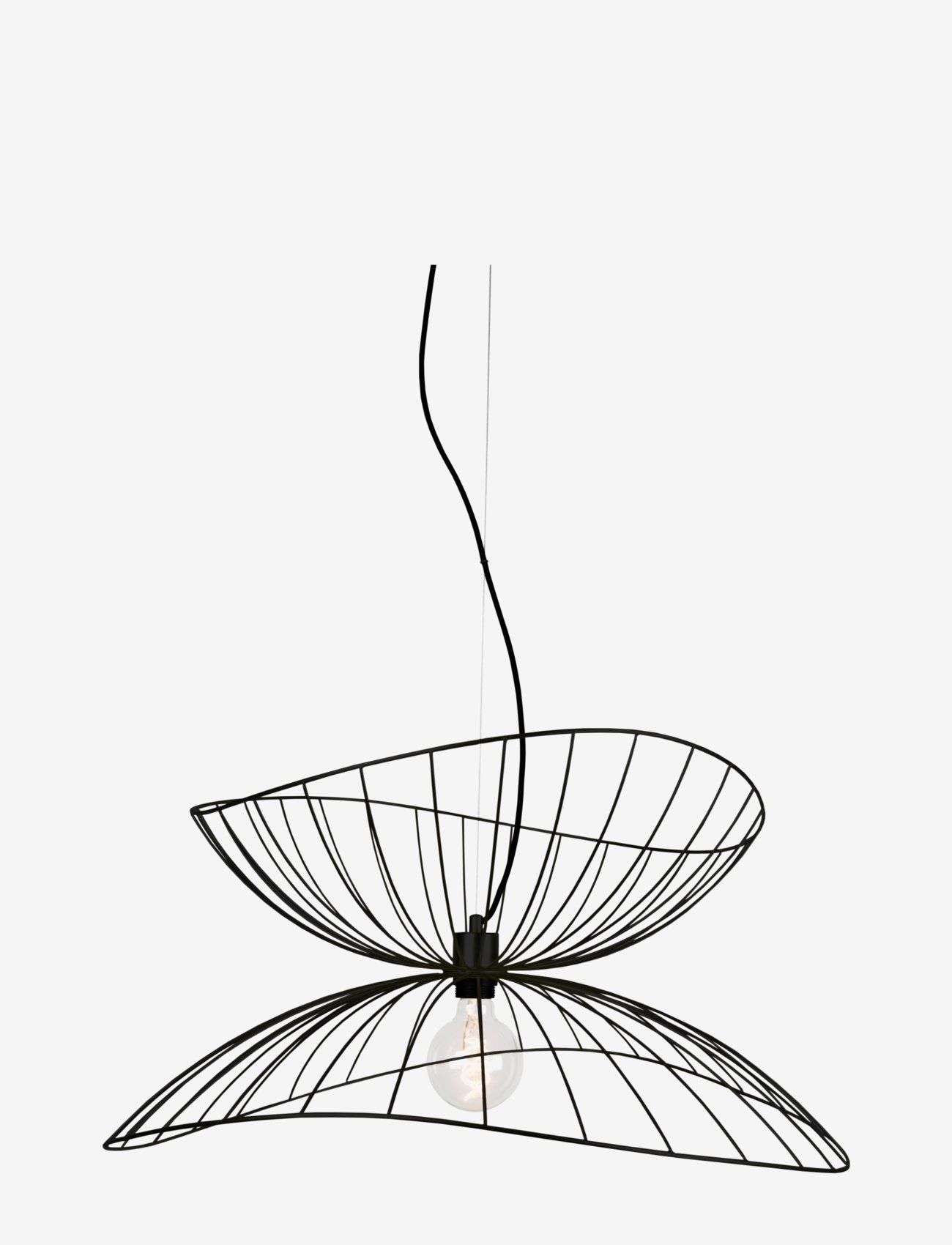 Globen Lighting - Pendant Ray 70 - rippvalgustid - black - 0