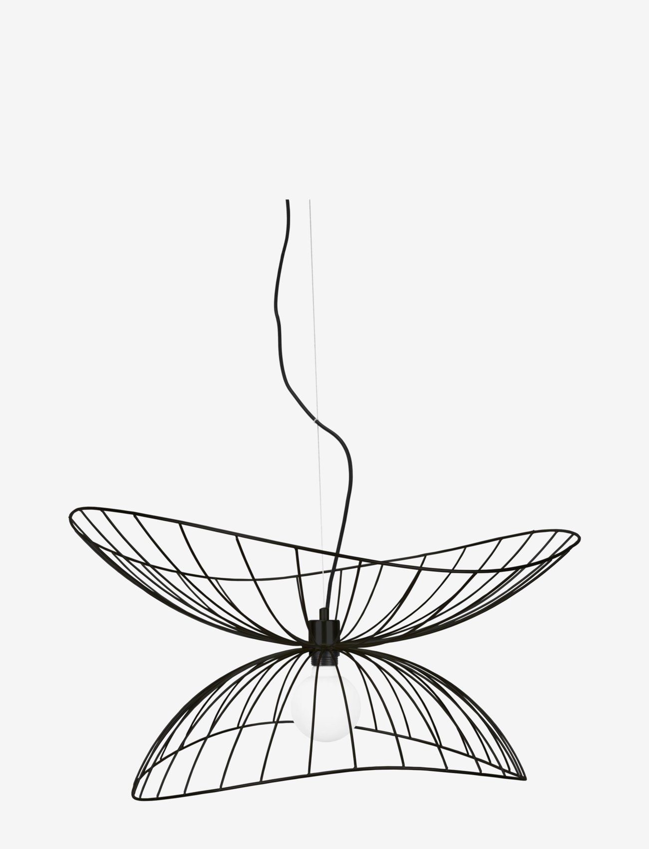 Globen Lighting - Pendant Ray 70 - rippvalgustid - black - 2