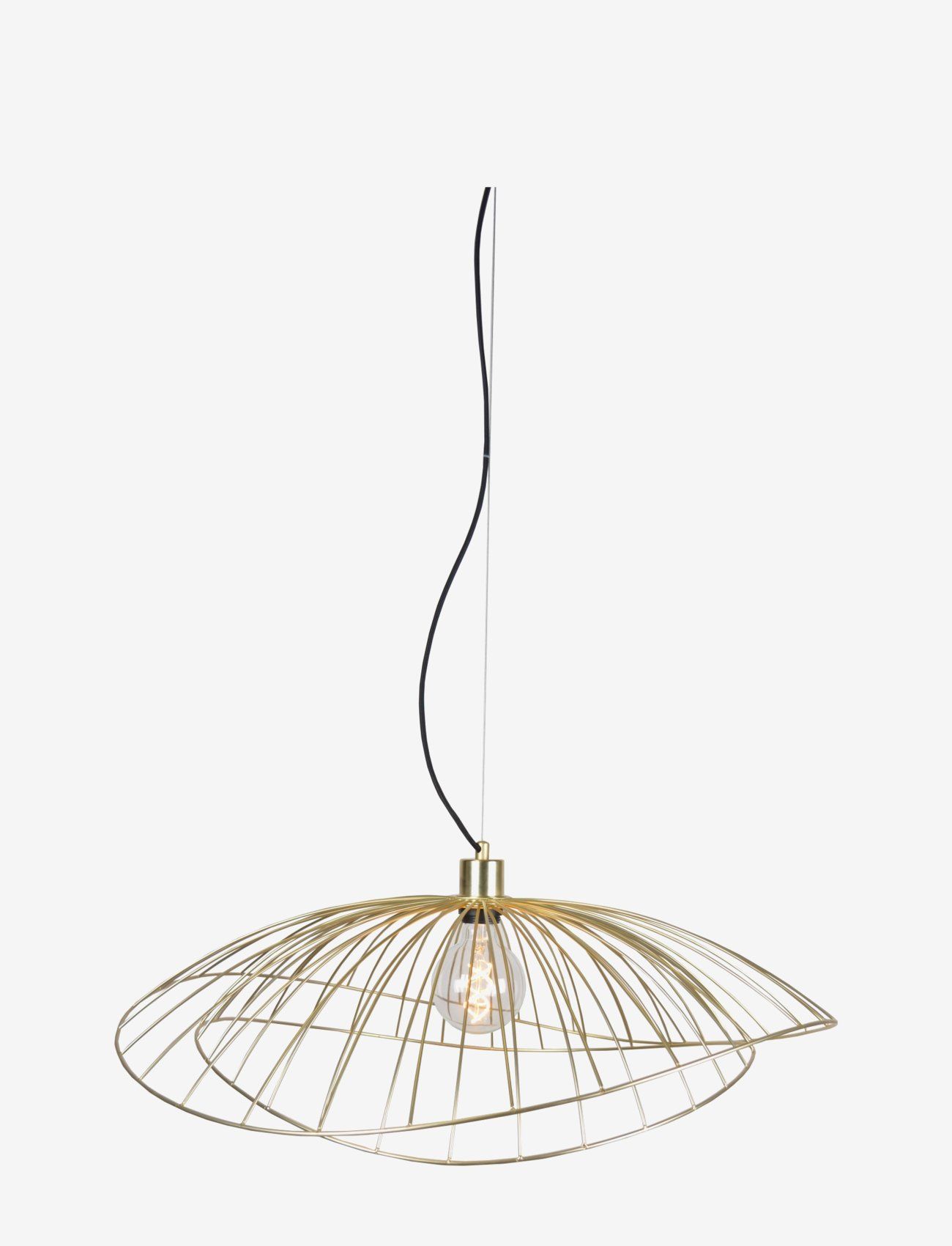 Globen Lighting - Pendel Ray 70 - pendellampor - brushed brass - 1