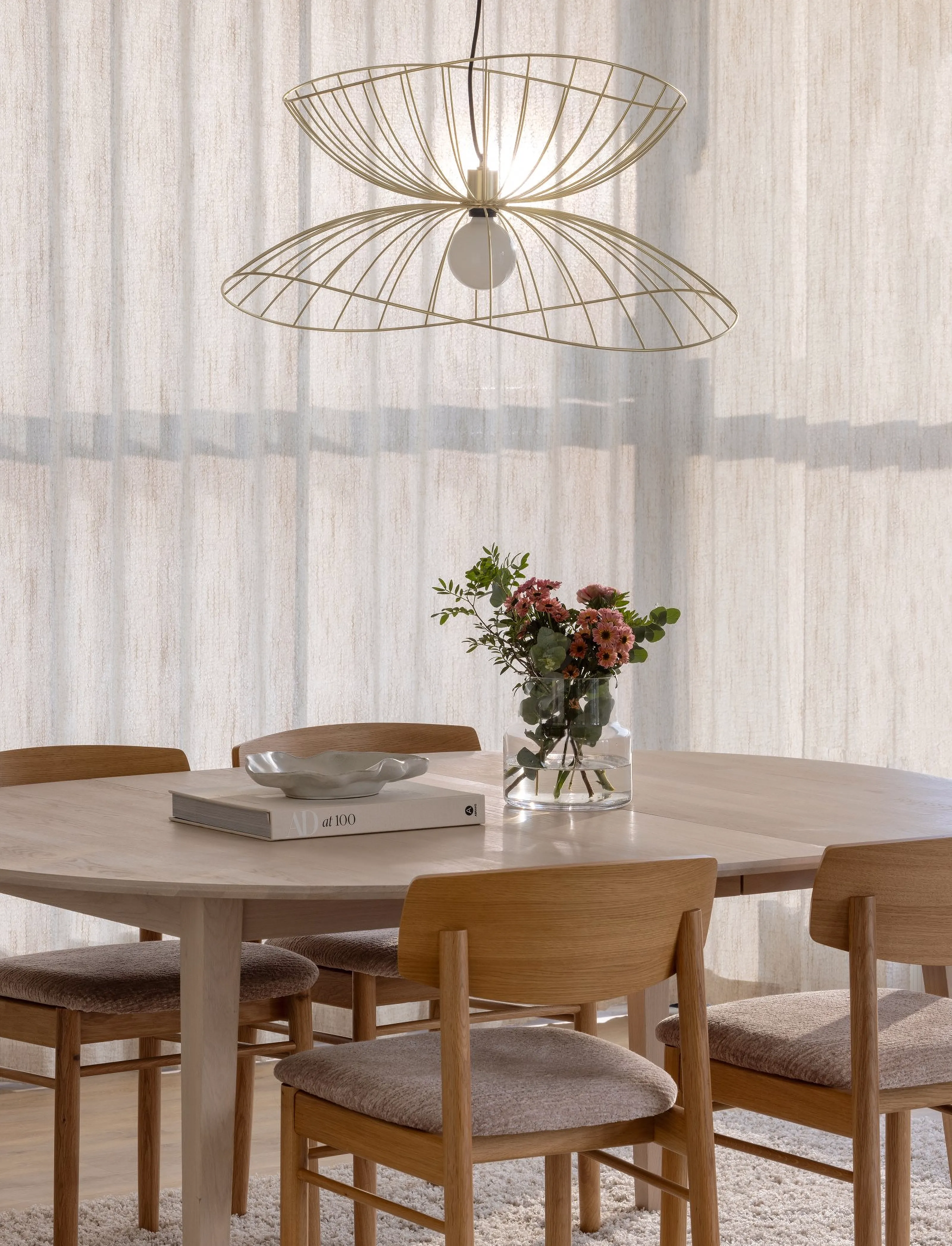 Globen Lighting Ray 70 Pendellampe, One Size, Ceiling Lamps, Gold - Pendant Homeware