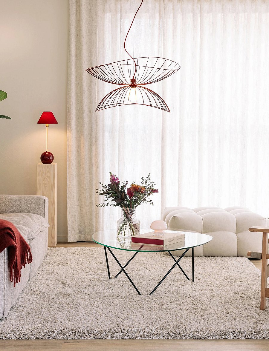 Globen Lighting - Pendant Ray 70 - pendellampen - burgundy - 3
