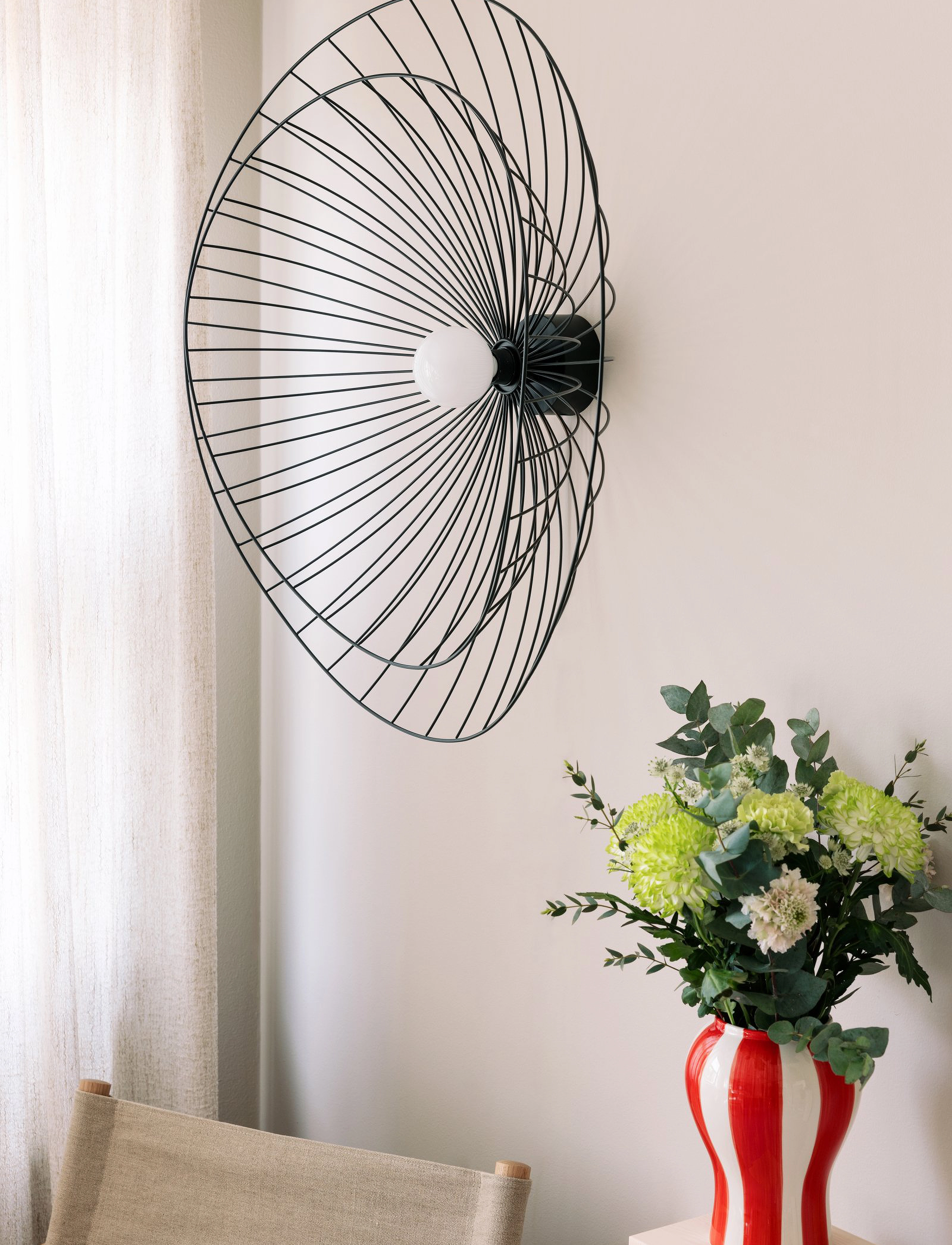 Globen Lighting Loft-/Væglampe Ray 85, H20, Ceiling Lamps, Schwarz - Pendant Homeware