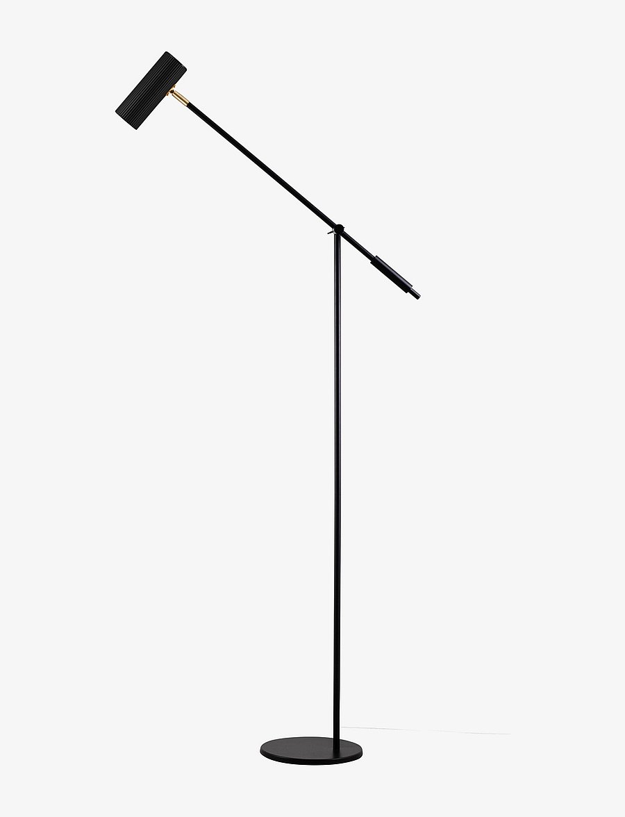 Globen Lighting - Floor Lamp Hubble Read Black - stehlampen - black - 0