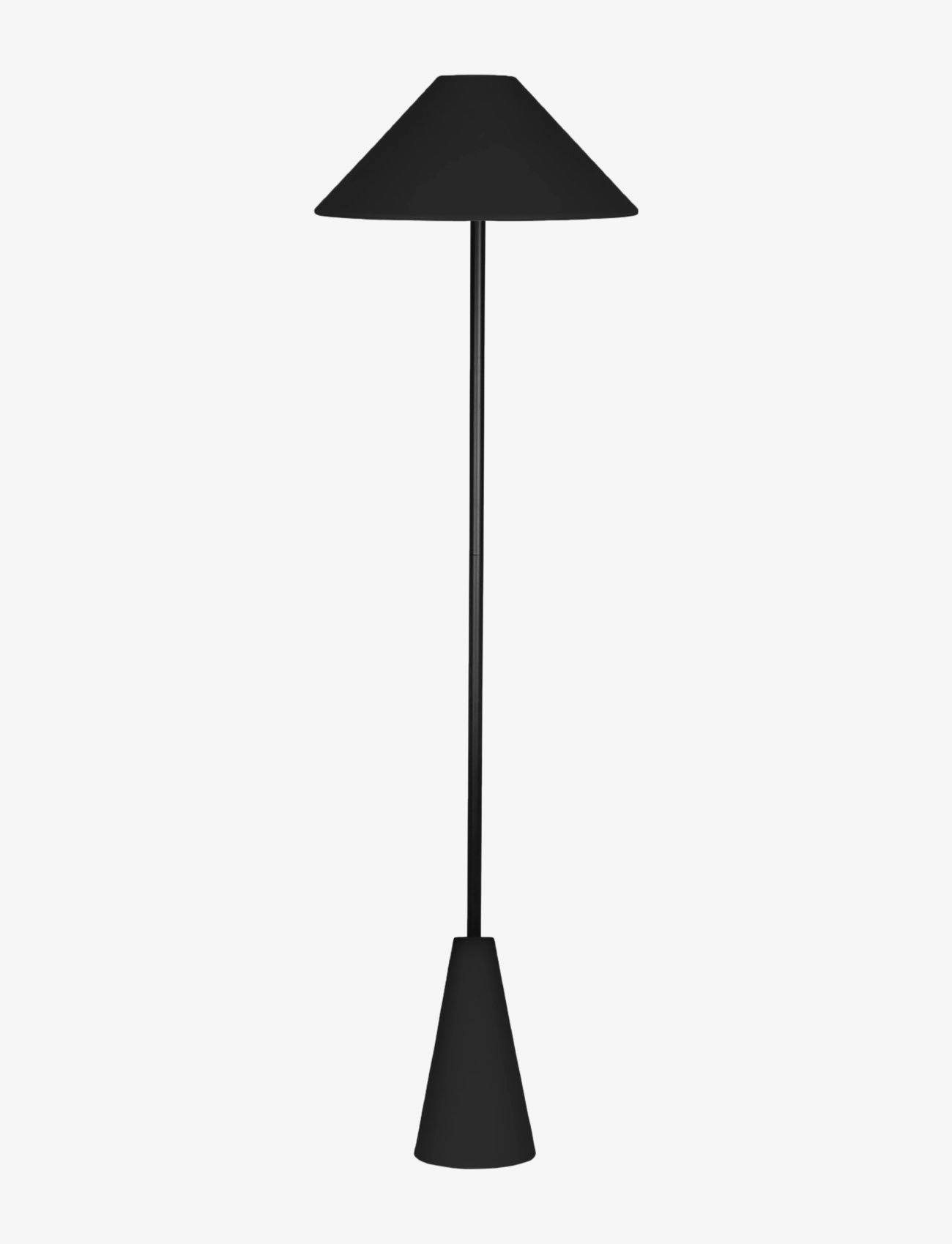 Globen Lighting Gulvlampe Cannes, Gulvlampe, Sort, Str: H140CM x 42
