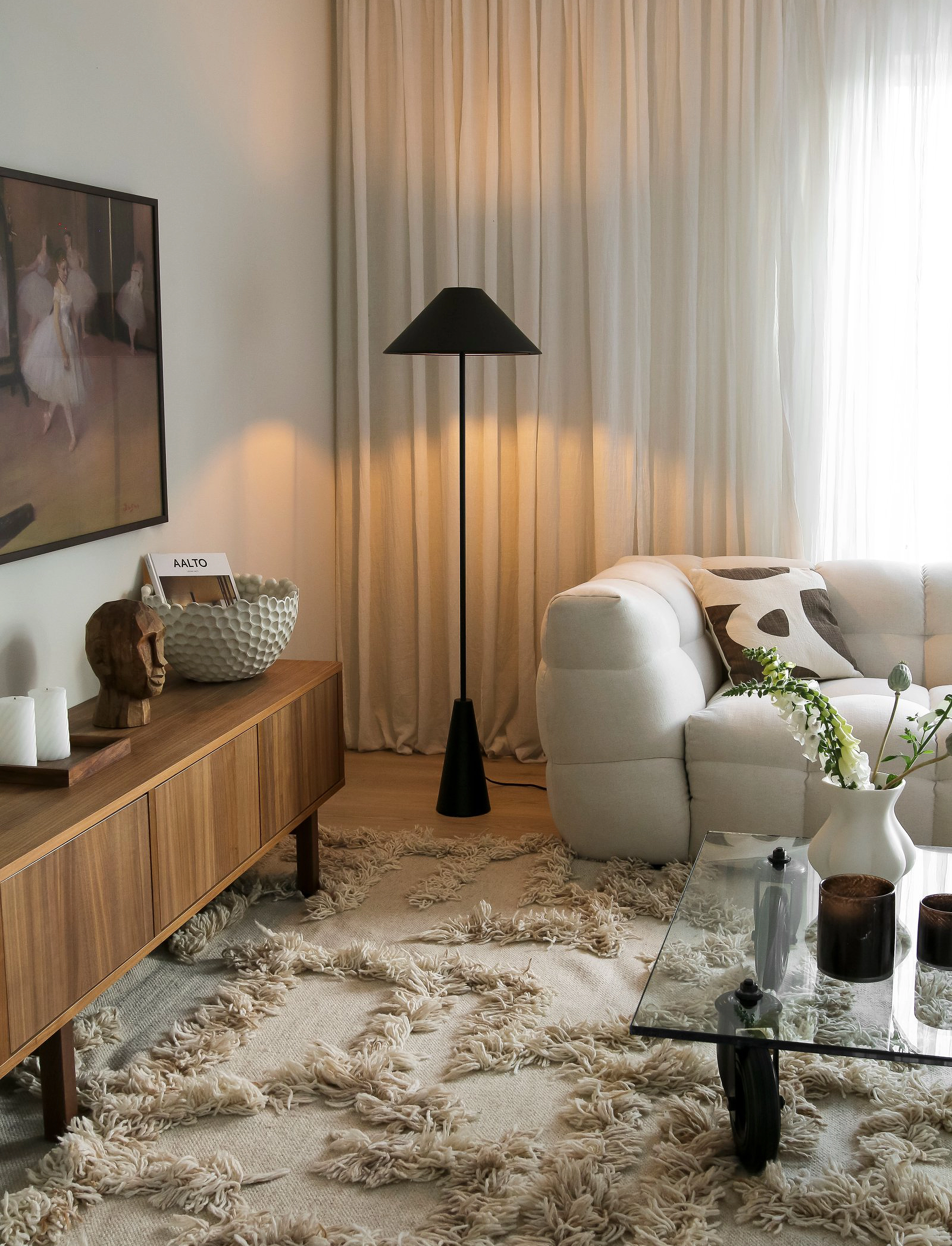Globen Lighting - Floor Lamp Cannes - floor lamps - black - 3
