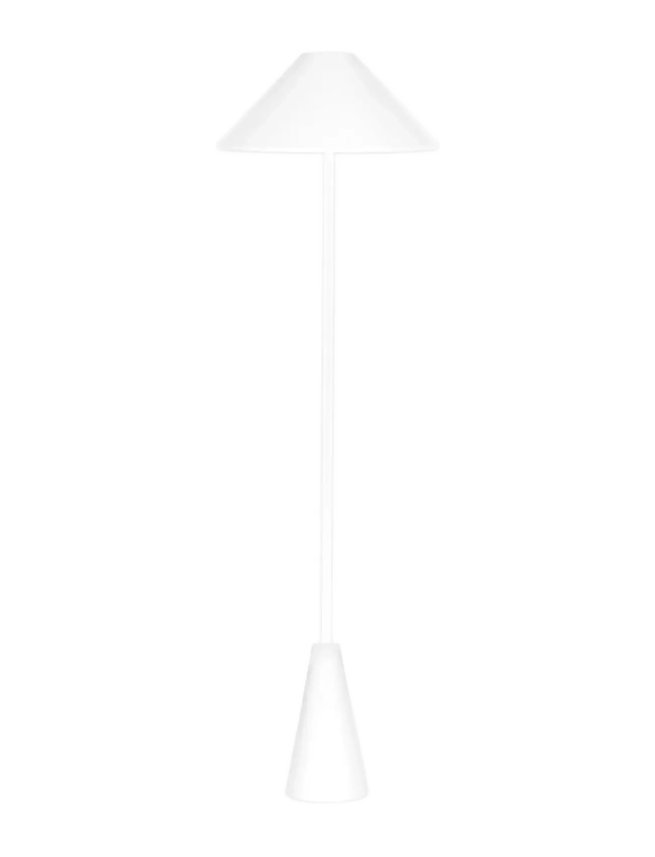 Globen Lighting Gulvlampe Cannes, Gulvlampe, Hvid, Str: H 140CM