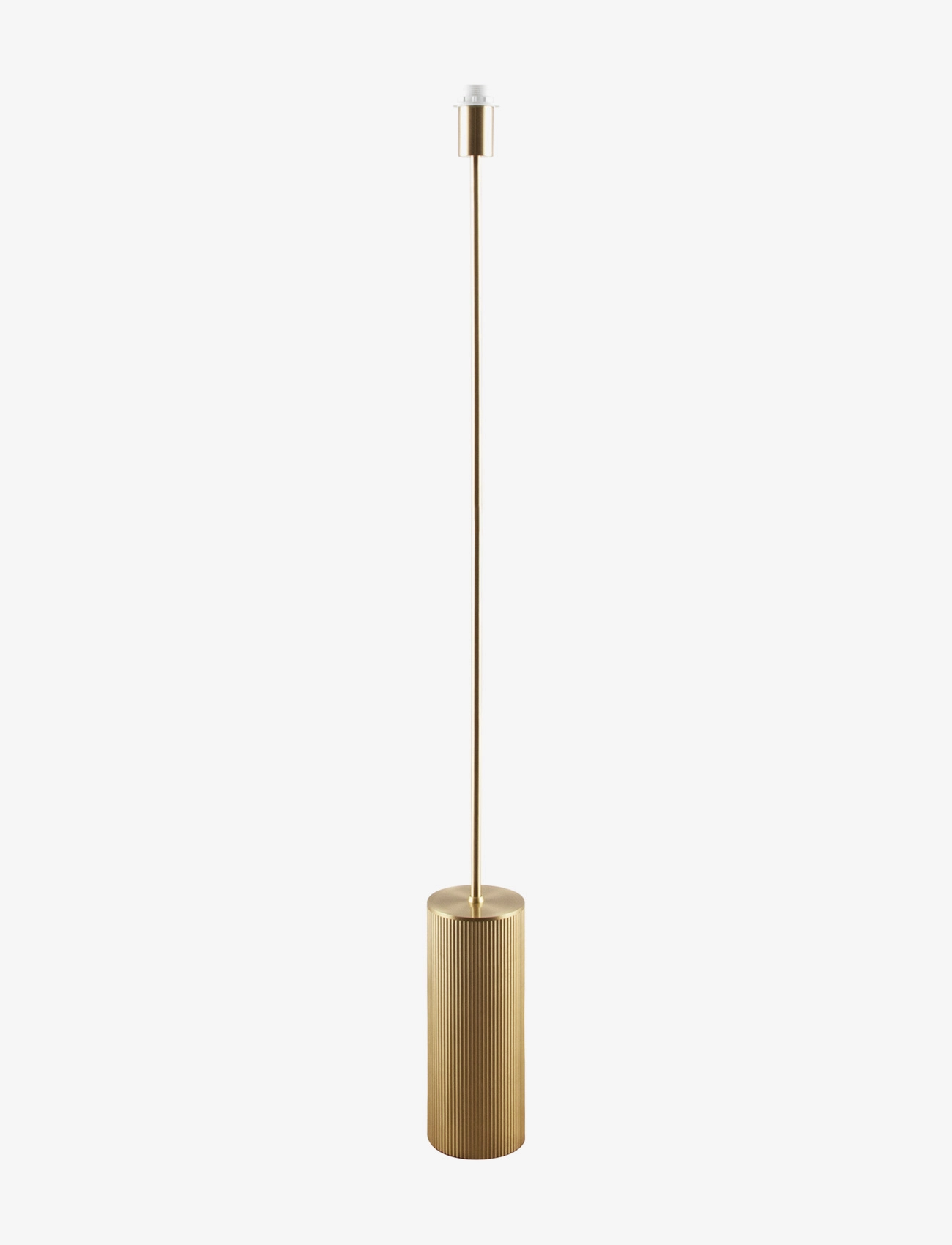 GLOBEN LIGHTING Floor Lamp Rib Brushed Brass Gold - H129CM - Unisex