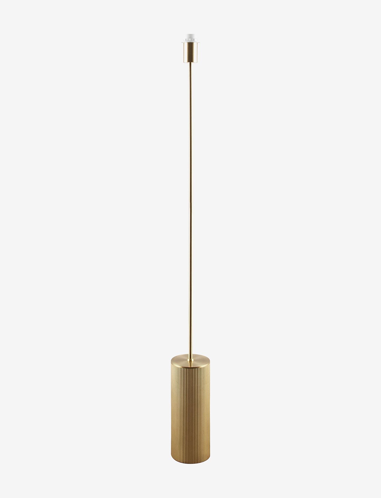 Globen Lighting - Floor Lamp Rib Black - toršerai - gold - 1
