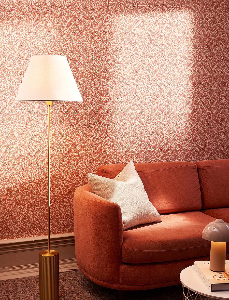 Globen Lighting - Floor Lamp Rib Brushed Brass - stehlampen - gold - 3
